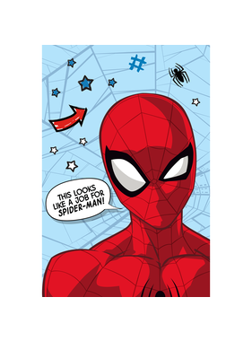 Spiderman Fleeceplaid Web - 100 x 150 cm - Polyester