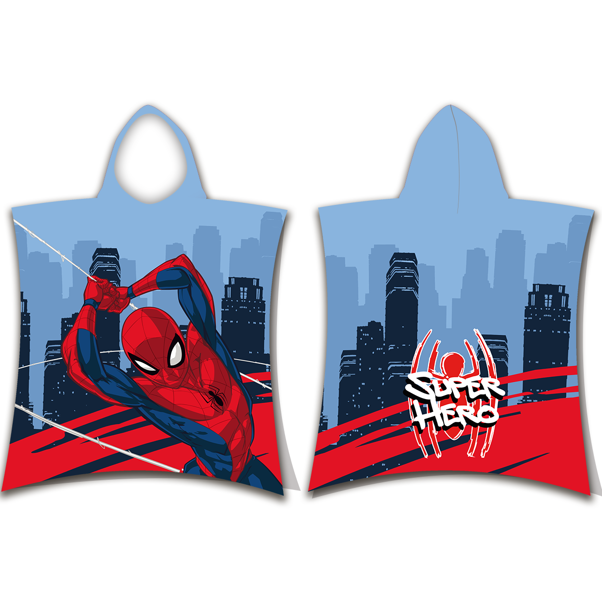 Spiderman badcape Super hero - Katoen