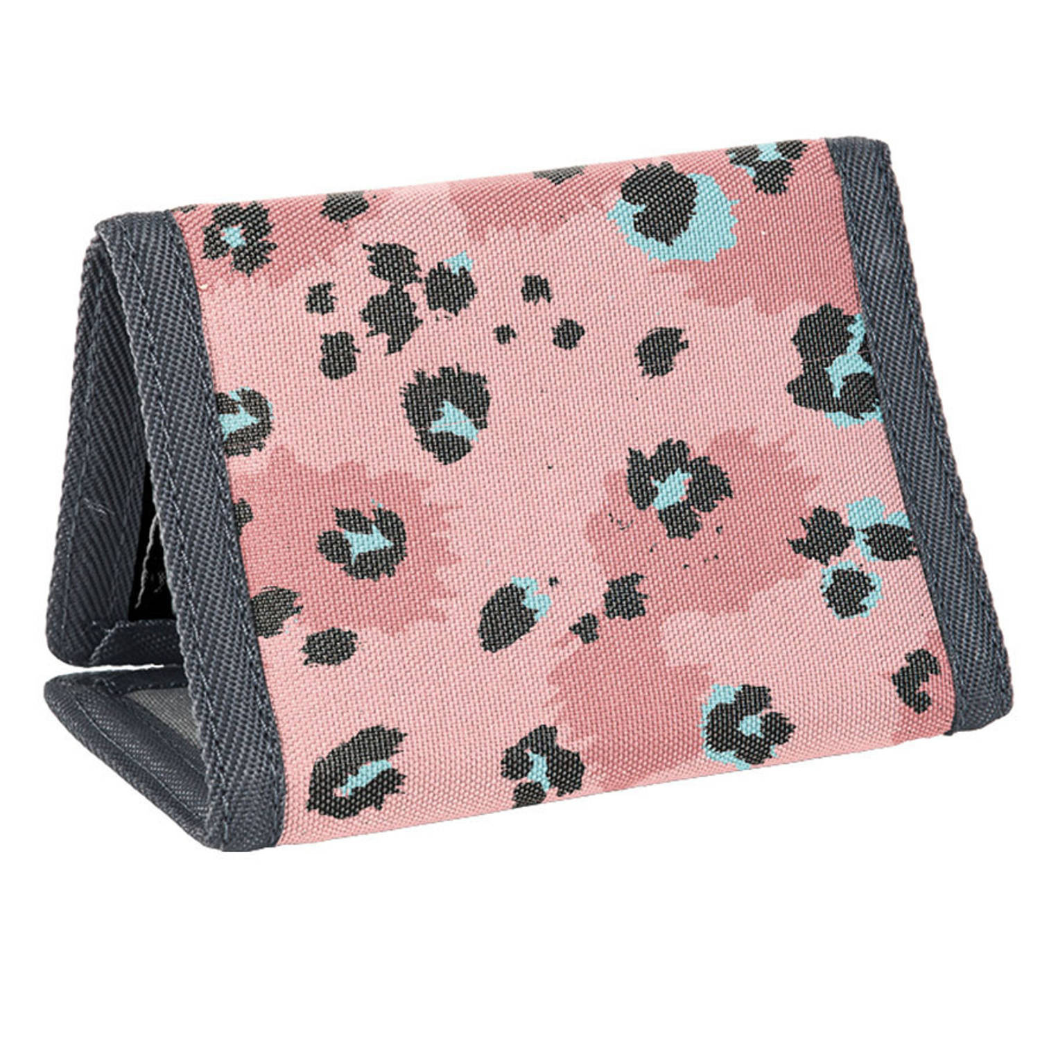 BeUniq Wallet, Leopard - 12 x 8.5 cm - Polyester