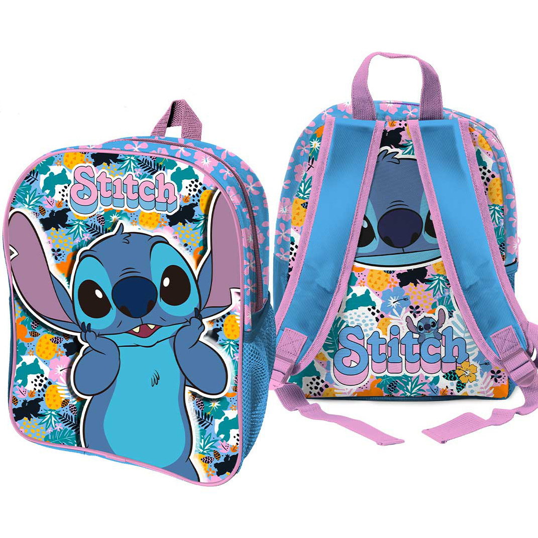 Disney Lilo & Stitch Toddler backpack Flowers 3D - 31 x 25 x 10 cm - Polyester