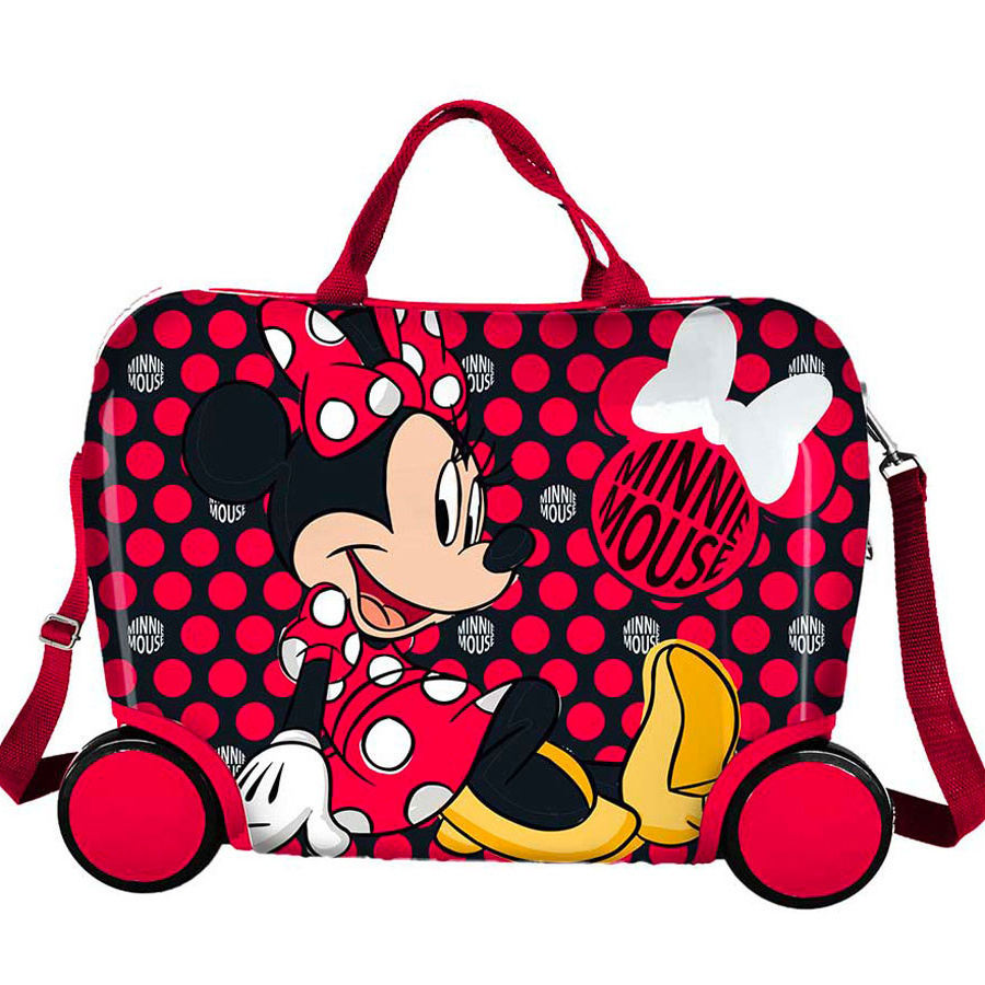 Disney Minnie Mouse Travel suitcase, Polkadot - 40 x 32 x 20 cm - Multi