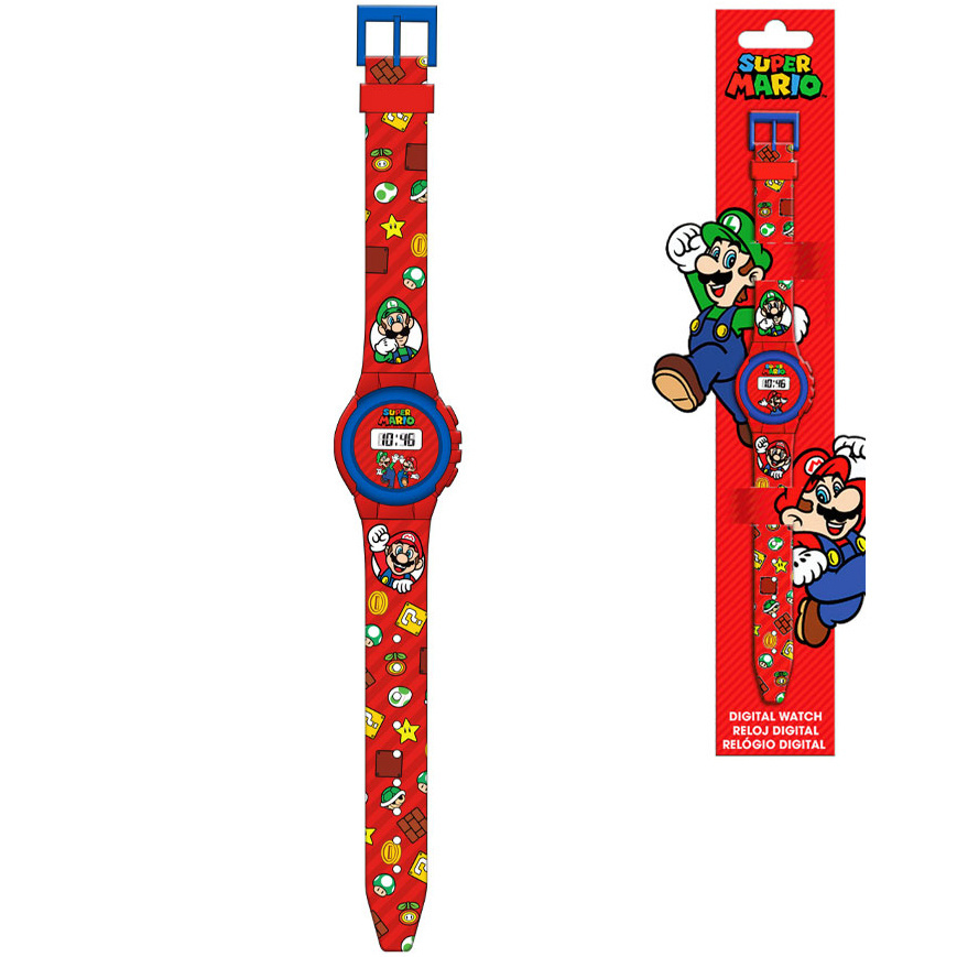 Super Mario Digitaal horloge Play - 22 cm