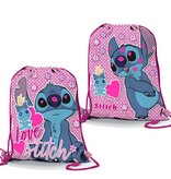 Disney Lilo & Stitch Gym bag, Love Scrump - 39 x 31 cm - Polyester