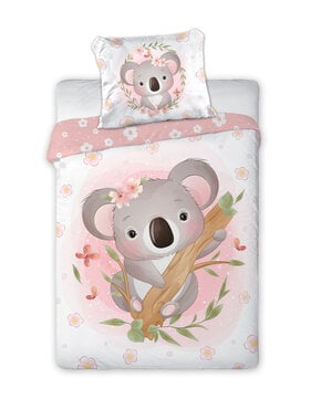 Cuddles BABY Dekbedovertrek Koala 100 x 135 cm / 40 x 60 Katoen