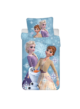 Disney Frozen duvet cover Snowflake - 140 x 200 cm / 70 x 90 cm - Cotton