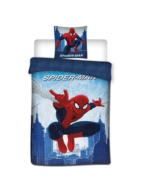 Spiderman Duvet cover Jump 140 x 200 + 65 x 65 Polycotton