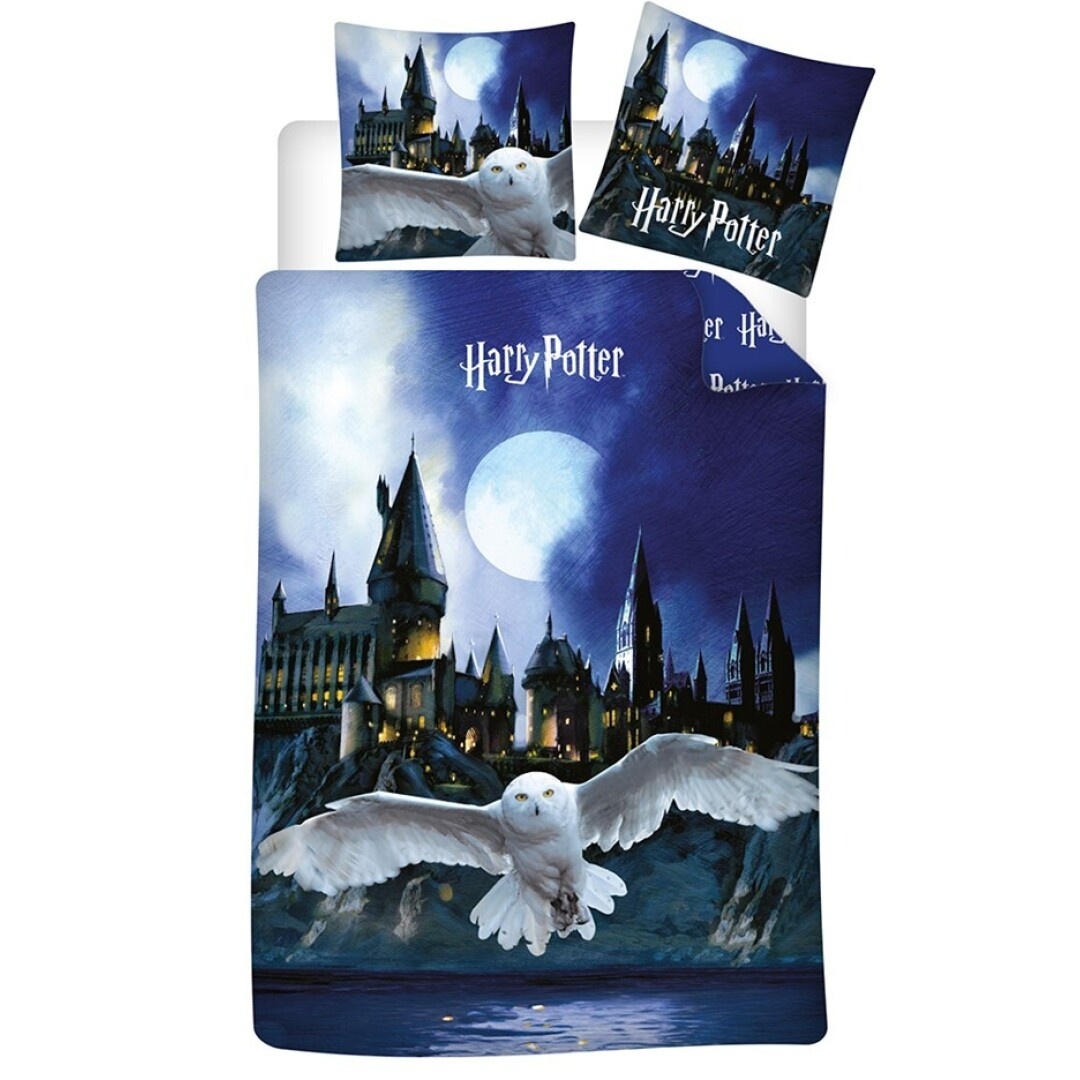 Harry Potter Duvet cover, Magic Castle - Single - 140 x 200 cm - Polycotton