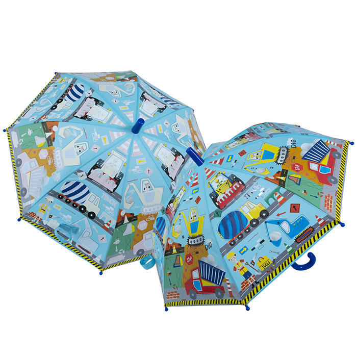 Floss & Rock Umbrella Rainbow Construction - 60 cm x Ø 66 cm - Changes color!