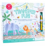 Floss & Rock Transfer Play/Drawing Book, Jungle - 24 x 21 x 0.8cm - Multi