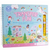 Floss & Rock Transfer Speel/Tekenboek, Rainbow Fairy - 24 x 21 x 0.8cm - Multi