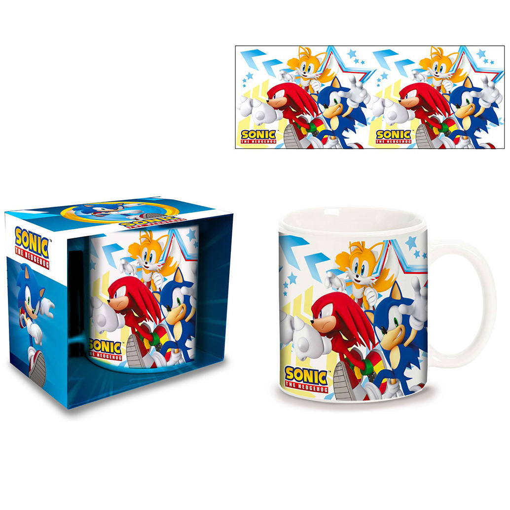 Sonic Mug, Blue Wonder - 325 ml - Ceramic