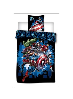 Marvel Avengers Duvet cover Dream Team 140 x 200 + 63 x 63 Polycotton