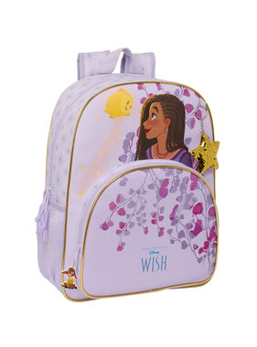 Disney Wish Backpack Rosas 42 x 33 cm Polyester