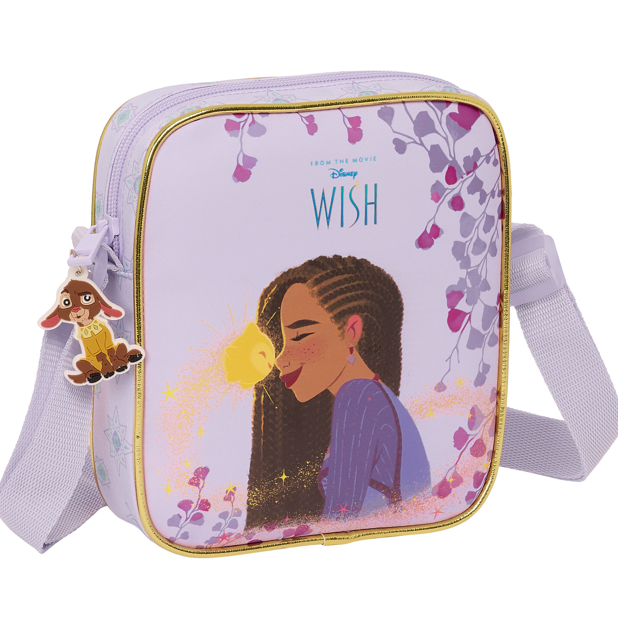 Disney Wish Mini Schoudertas, Rosas - 18 x 16 x 4 cm - Polyester