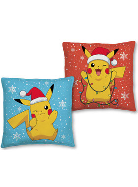 Pokemon Decorative cushion Santa 40 x 40 cm Polyester