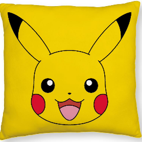 Pokemon Cushion, Happy - 40 x 40 cm - Polyester