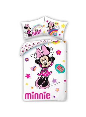 Disney Minnie Mouse Dekbedovertrek Smile 140 x 200 + 70 x 90 cm Katoen