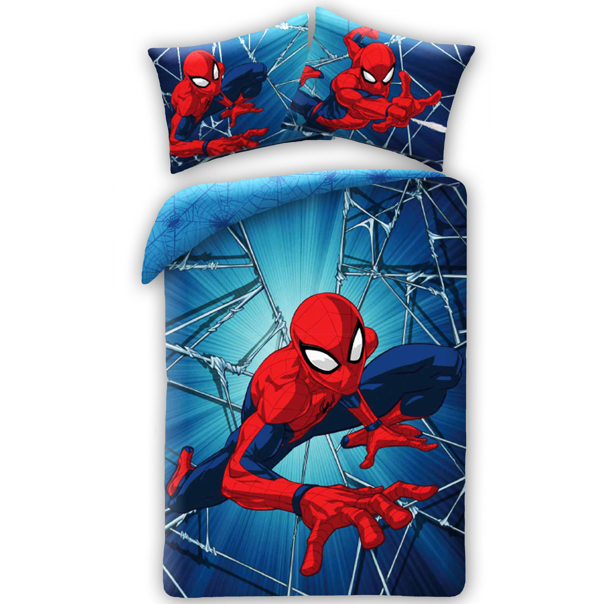 Spiderman Duvet cover, Web - Single - 140 x 200 cm - Cotton