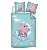 Peppa Pig Dekbedovertrek, Make Your Own Magic - Eenpersoons - 140 x 200 - Polyester