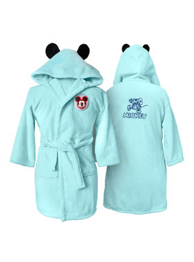 Disney Mickey Mouse Bathrobe Classic 6/8 years 100% Polyester