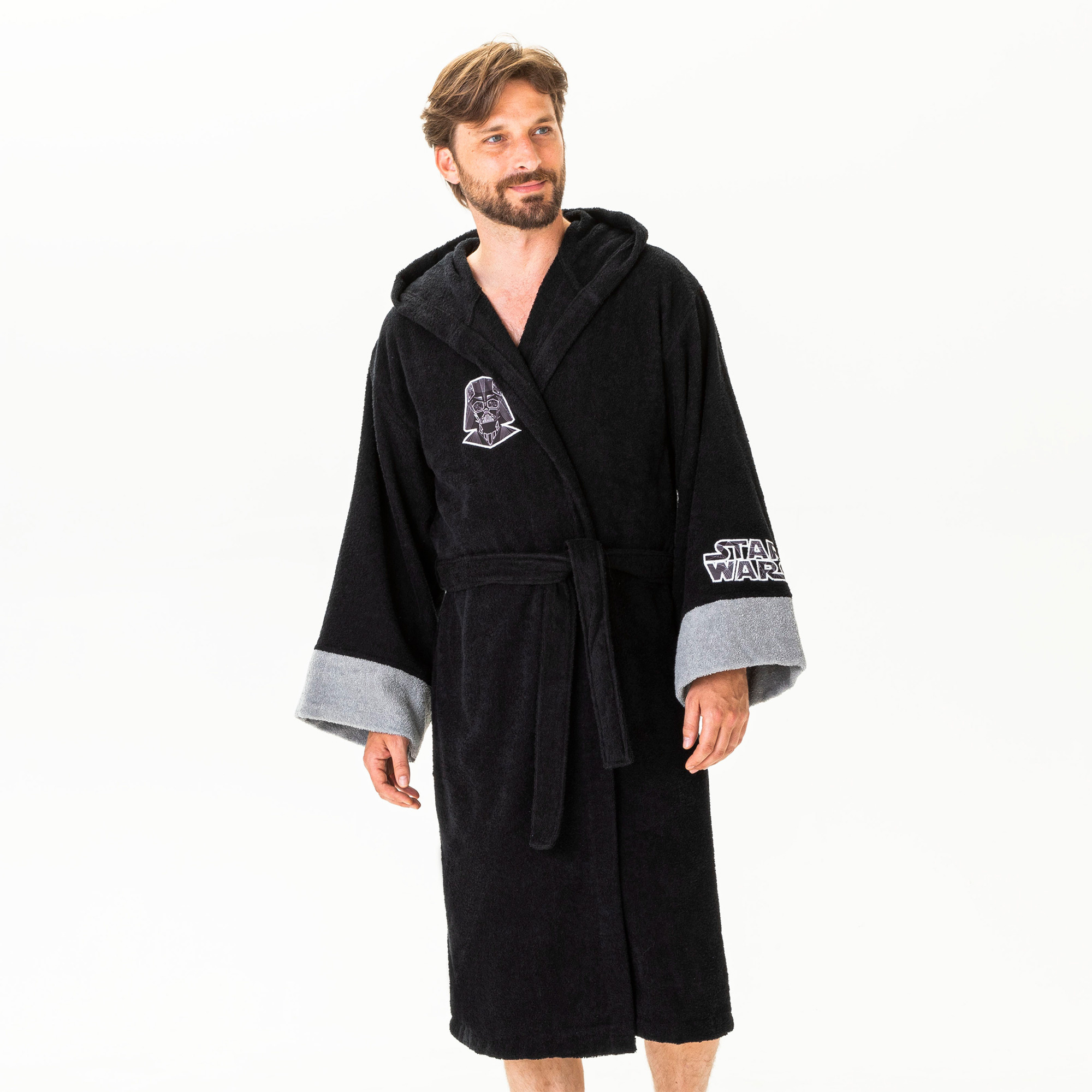 Star wars Bathrobe Dark - Large - Men - Cotton