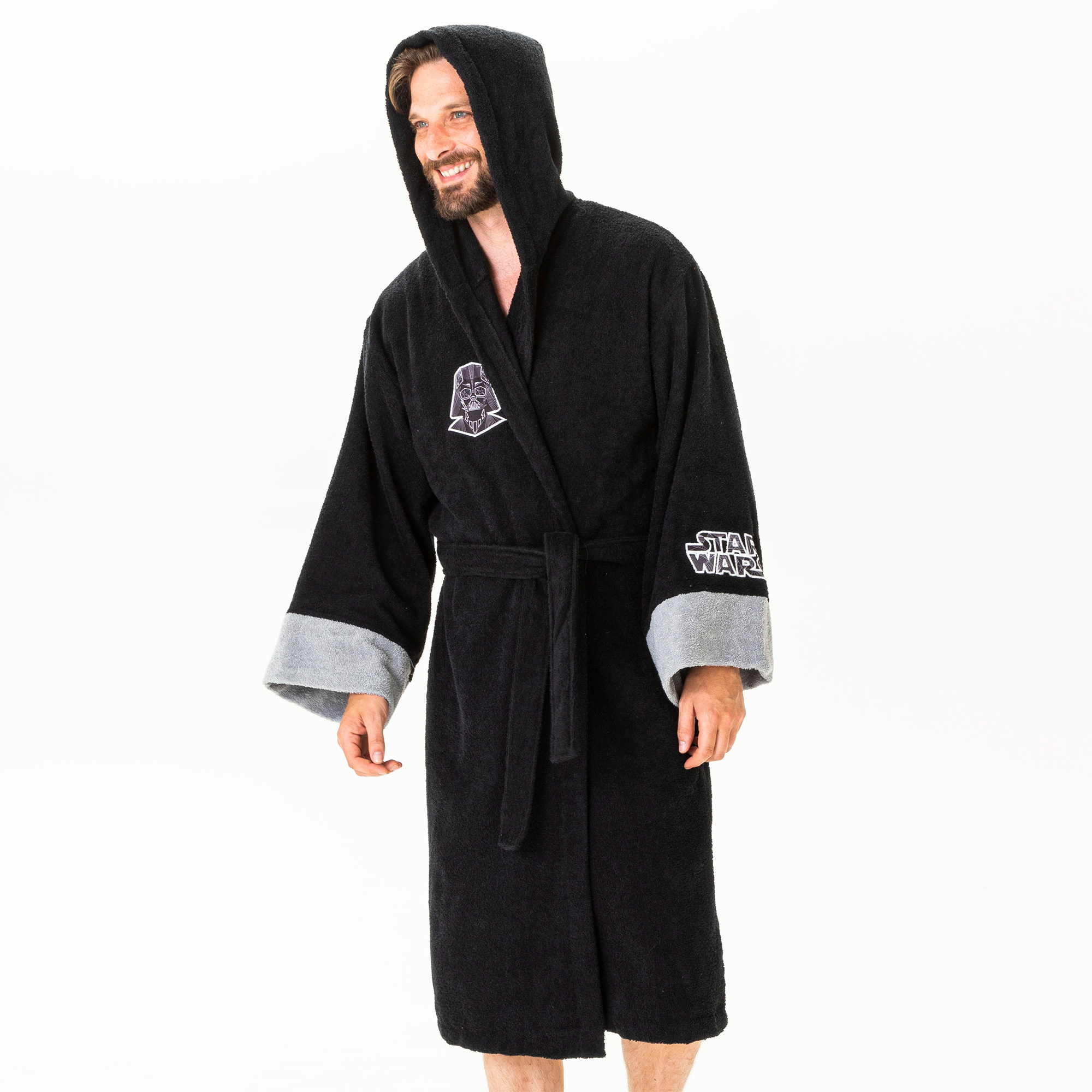 Star wars Bathrobe Dark - Large - Men - Cotton