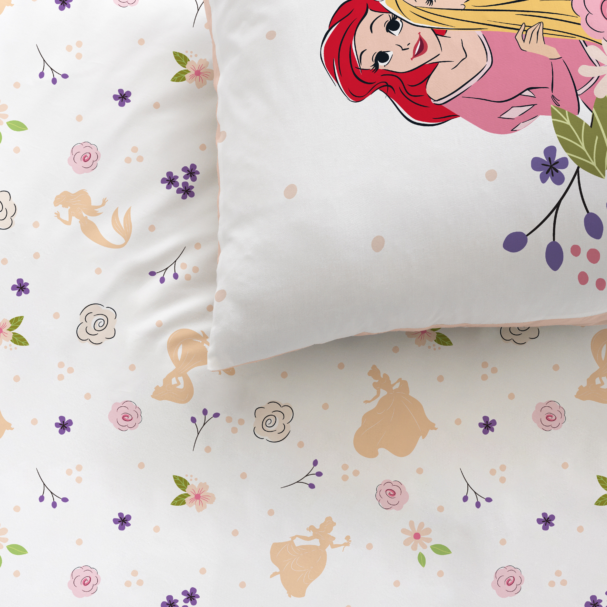 Disney Princess Duvet cover Ball - Single - 140 x 200 cm - Cotton