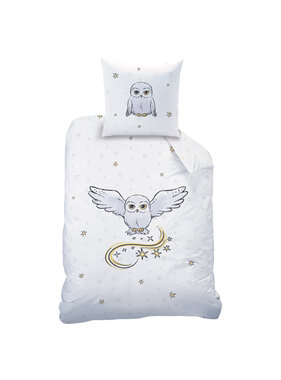 Harry Potter Duvet cover Owl 140 x 200 + 63 x 63 cm Cotton