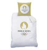Olympische Spelen Duvet cover, Paris 2024 Logo - Single - 140 x 200 cm - Cotton
