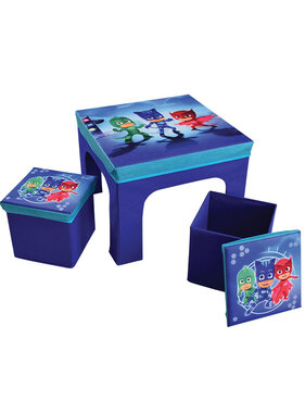 PJ Masks Opvouwbare Kindertafel en 2 Krukjes Power Heroes