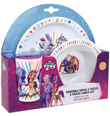 My little Pony Ontbijtsetje Rainbow - 3 delig - Polypropyleen