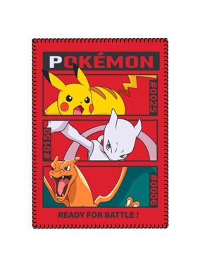 Pokemon Fleeceplaid Dream Team 140 x 100 cm Polyester