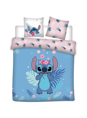 Disney Lilo & Stitch Dekbedovertrek Flower 240 x 220 cm Katoen