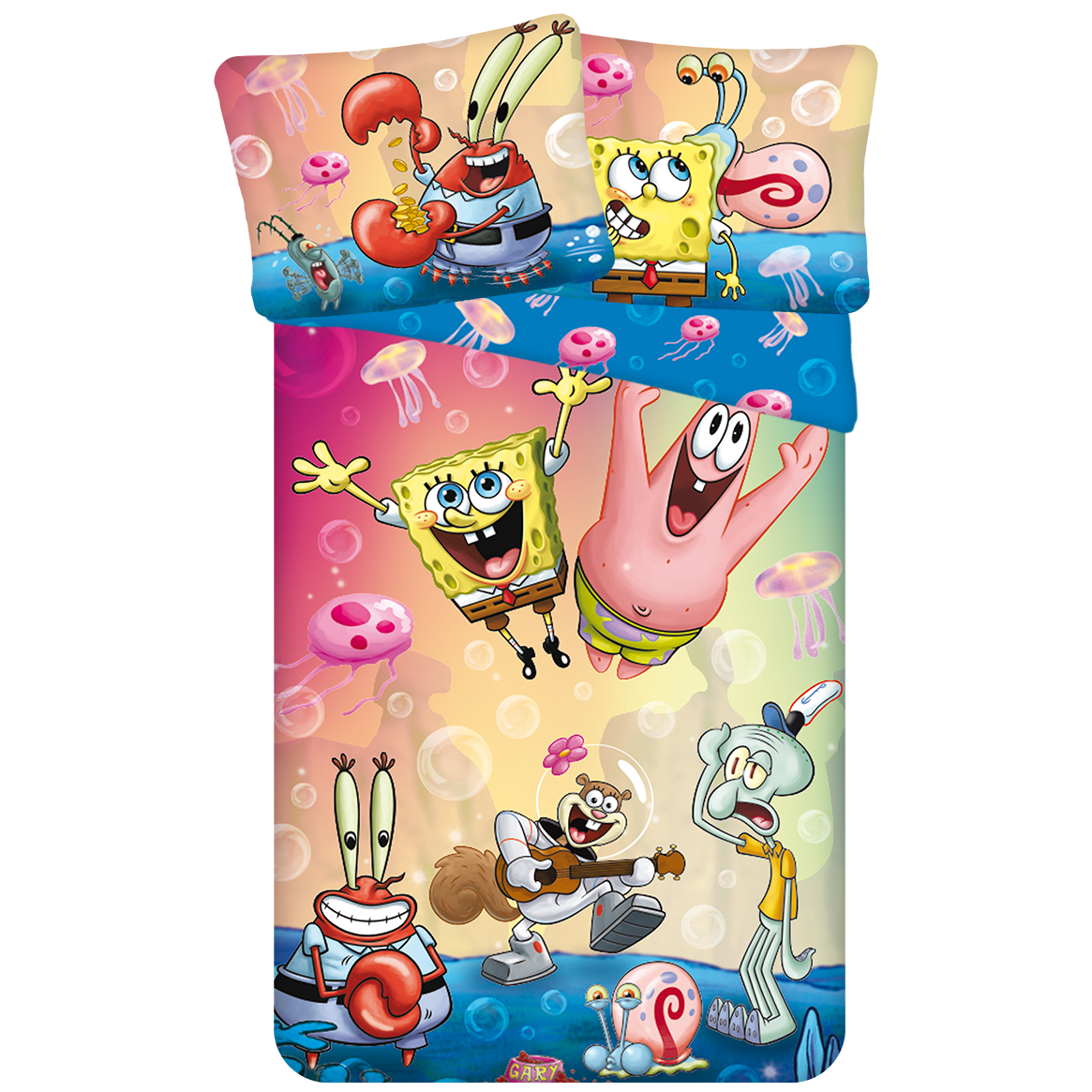 SpongeBob Duvet cover Bikini bottoms - Single - 140 x 200 cm - Polyester