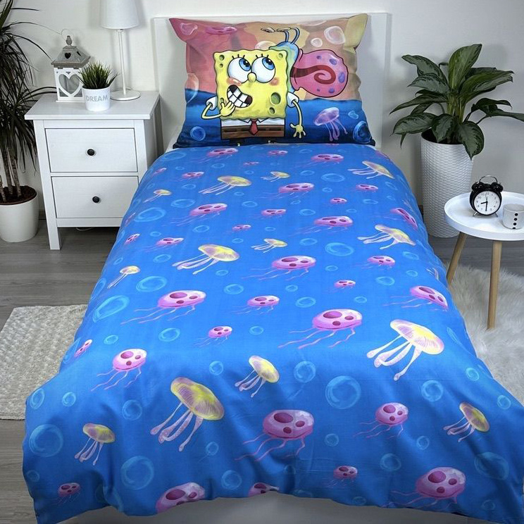 SpongeBob Duvet cover Bikini bottoms - Single - 140 x 200 cm - Polyester