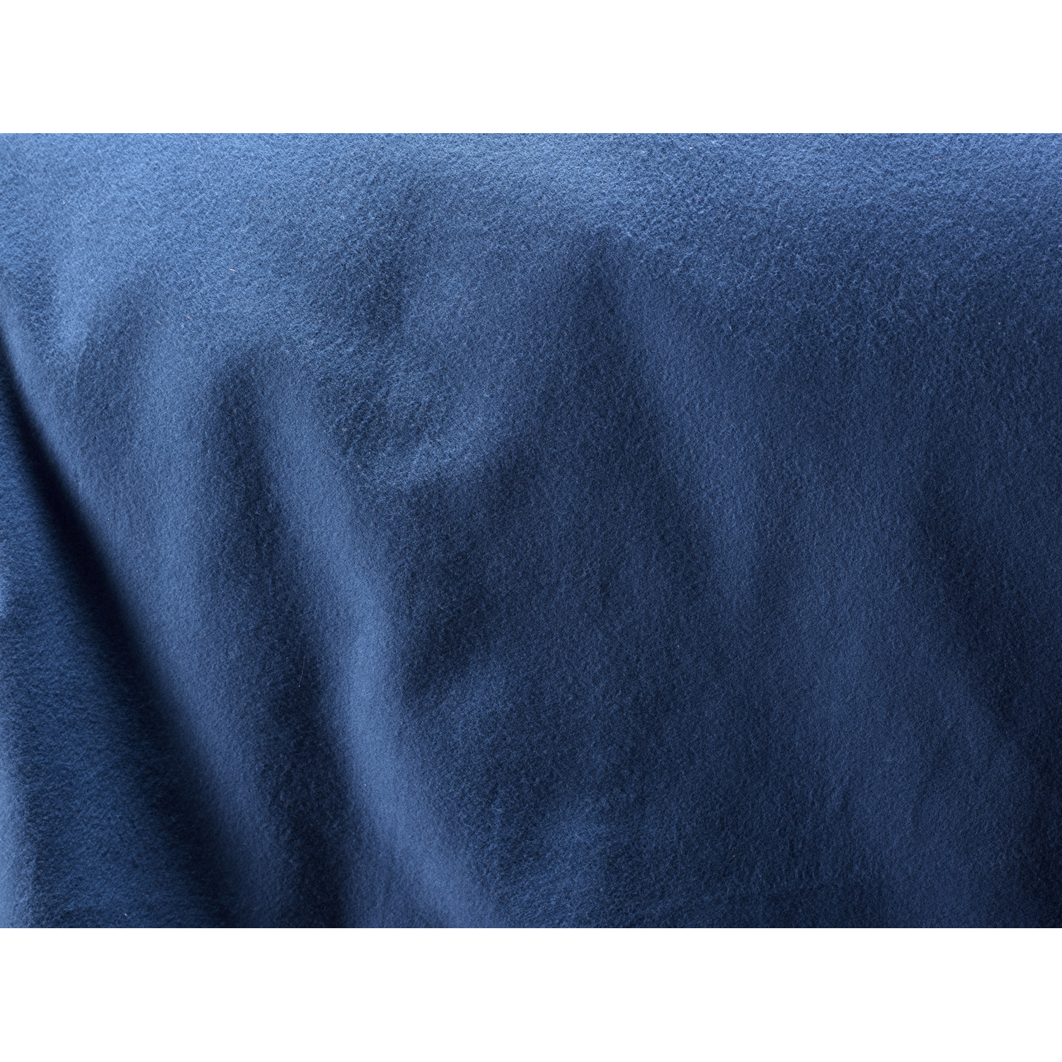 De Witte Lietaer Duvet cover Laura Blue Indigo - Single - 140 x 200/220 cm - Cotton Flannel