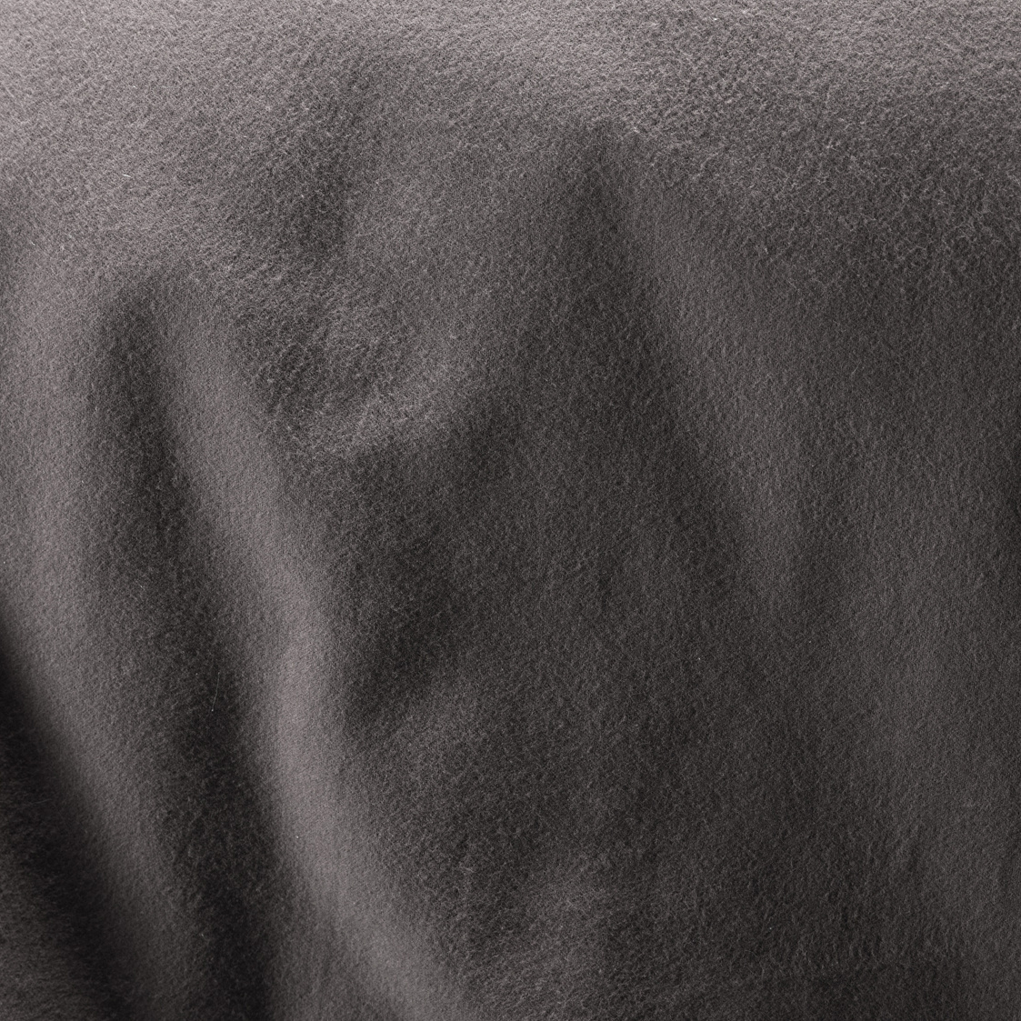 De Witte Lietaer Duvet cover Laura Ebony - Single - 140 x 200/220 cm - Cotton Flannel