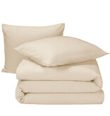 Moodit Duvet cover Freya Cream - Hotel size - 260 x 240 cm - Cotton Flannel