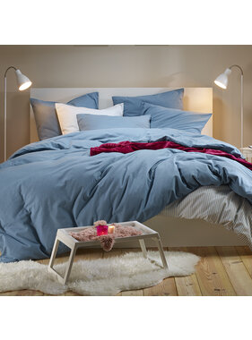 Moodit Duvet cover Freya Stone Blue 200 x 220 cm Cotton Flannel