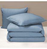 Moodit Duvet cover Freya Stone Blue - Lits Jumeaux - 240 x 220 cm - Cotton Flannel