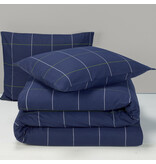 Moodit Dekbedovertrek Ian Evening Blue - Hotelmaat - 260 x 240 cm - Katoen Flanel