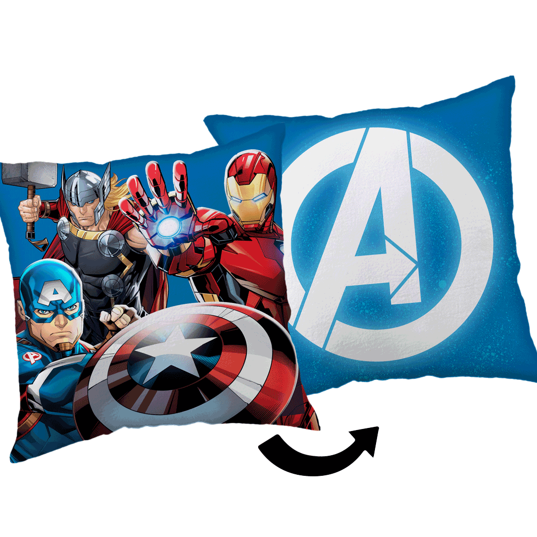 Marvel Avengers Decorative cushion Logo - 35 x 35 cm - Polyester