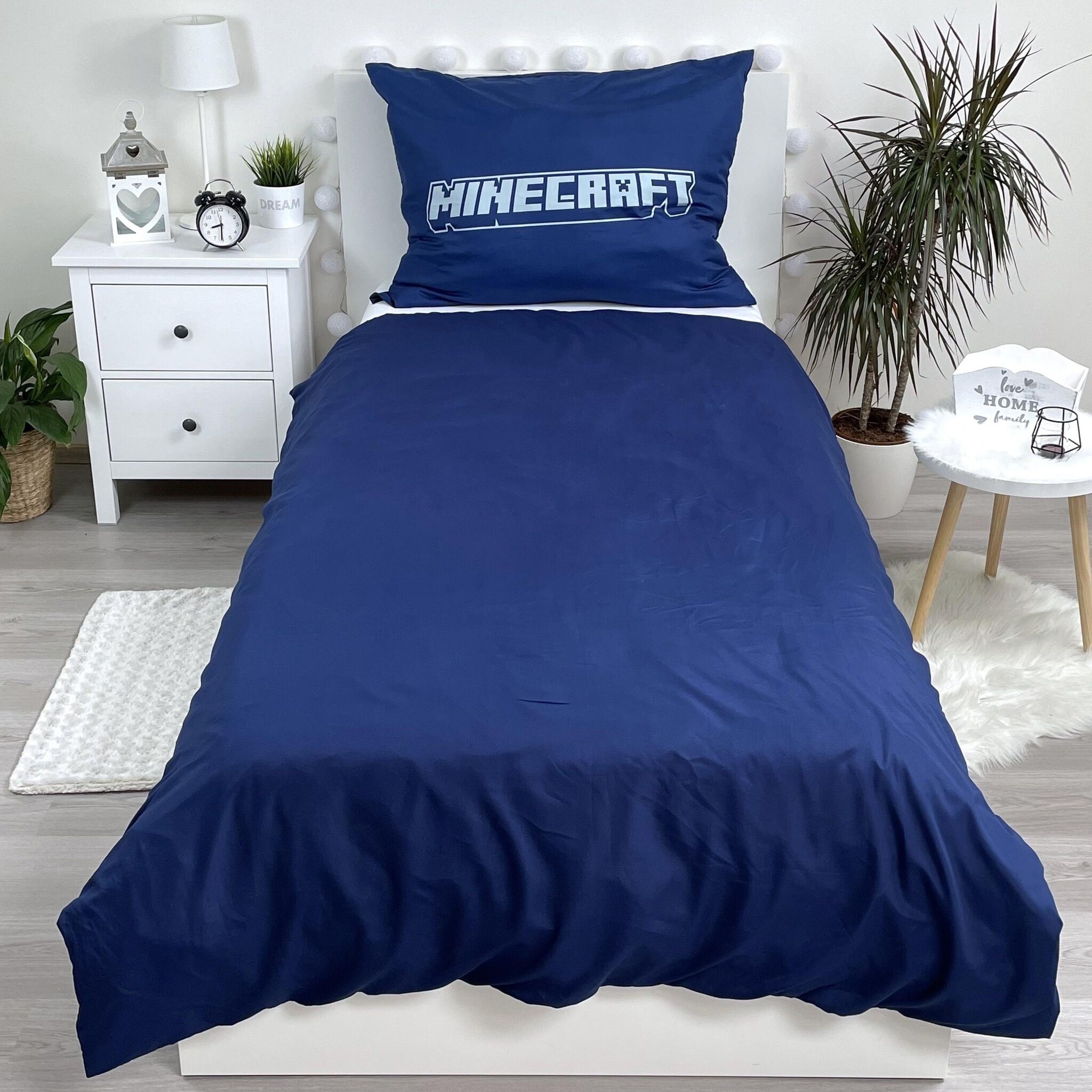 Minecraft Duvet cover Emblematic - Single - 140 x 200 cm - Polyester