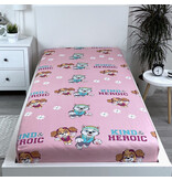 Paw Patrol Fitted sheet Heroic - Single - 90 x 190/200cm - Cotton