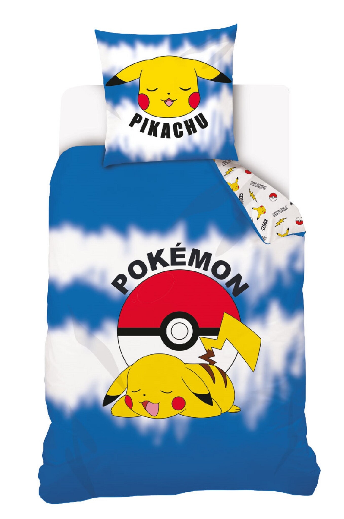 Pokemon Duvet cover, Ball - Single - 140 x 200 cm - Cotton