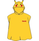 Pokemon Poncho / Bath cape, Pikachu - 50 x 115 cm - Cotton