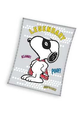 Snoopy Fleecedeken Legendary 150 x 200 cm Polyester