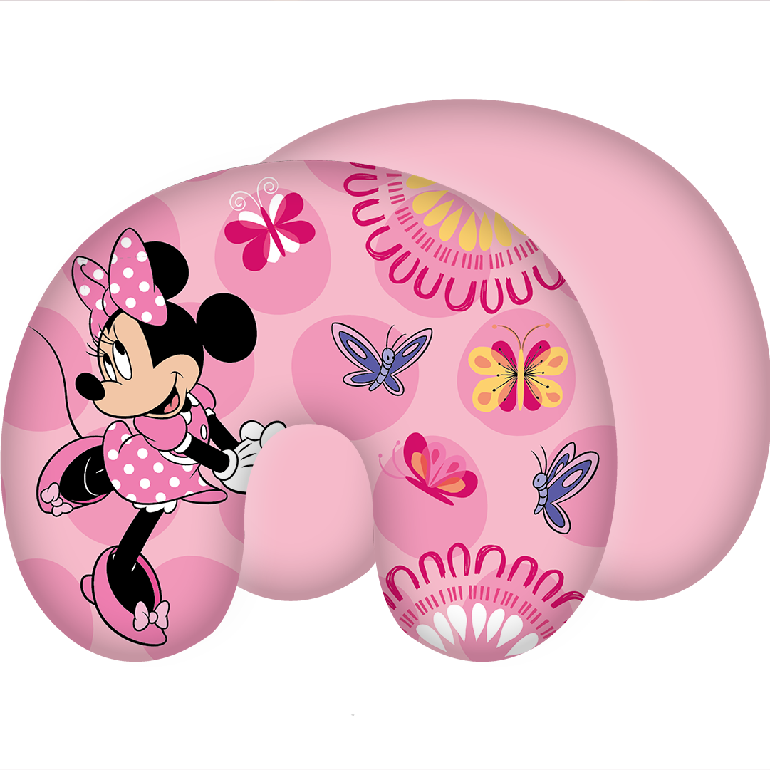 Disney Minnie Mouse Butterfly neck pillow - approx. 28 x 33 cm - Polyester