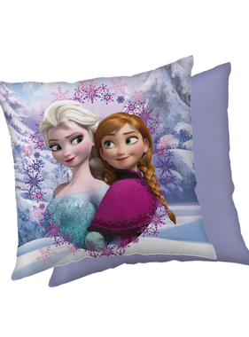 Disney Frozen Decorative cushion Anna Elsa 40 x 40 cm Polyester