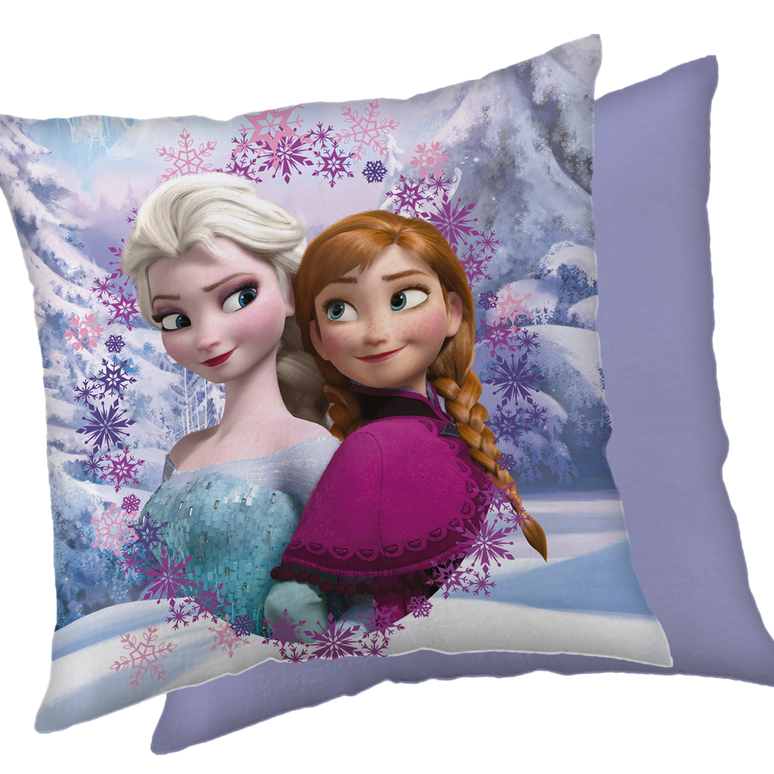 Disney Frozen Decorative cushion Anna Elsa - 40 x 40 cm - Polyester